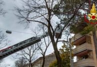 Maltempo in regione: raffiche di 141 km/h sul Monte Prat, 50 interventi dei Vigili del Fuoco