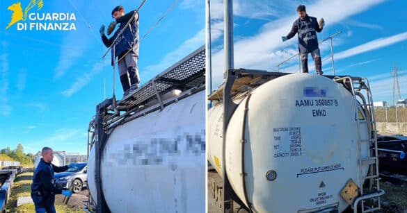 VIDEO – Evasione delle accise, sotto sequestro 64.000 litri di gasolio