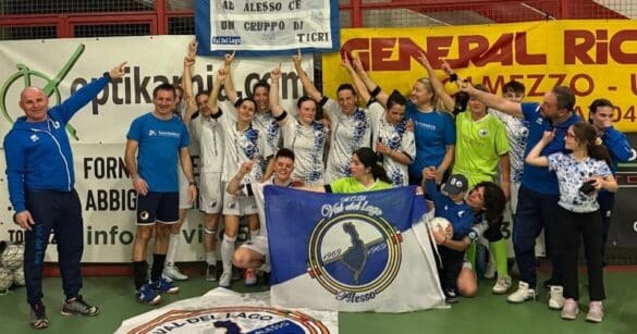 La Val del Lago femminile è la regina regionale del calcio a 5 Csen