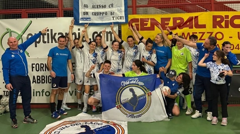La Val del Lago femminile è la regina regionale del calcio a 5 Csen