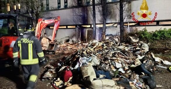 Incendio all’hotel Maxim di Verona, evacuati anche gli studenti del Paschini di Tolmezzo