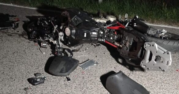 Tragedia ad Osoppo, perde la vita motociclista 48enne