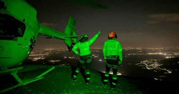 Soccorso parapendista 85enne in difficoltà