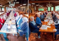 Tarcento, la classe 1946 si ritrova a tavola: festa per gli ottantenni del territorio