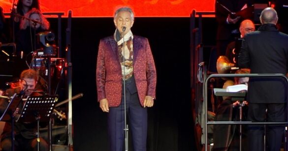 VIDEO – In 15.000 a Gemona per il concerto di Andrea Bocelli