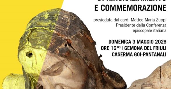 A Gemona il giorno della grande Messa con il cardinale Zuppi, tutte le info utili