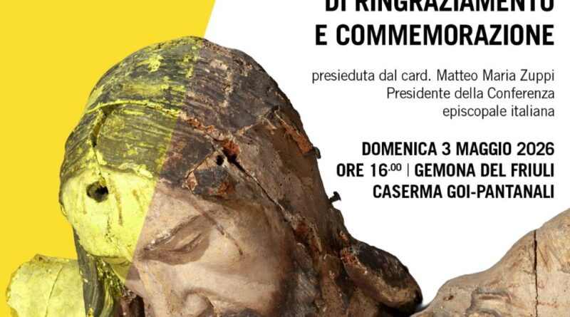 A Gemona il giorno della grande Messa con il cardinale Zuppi, tutte le info utili