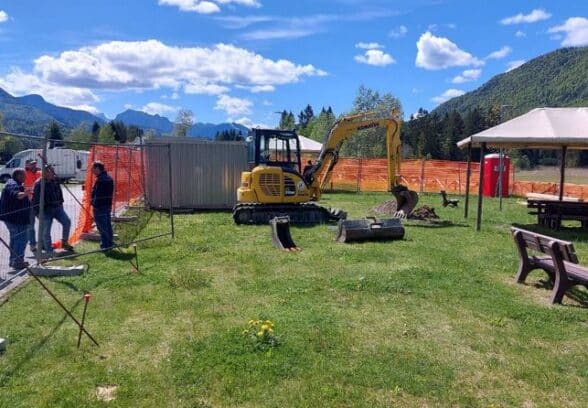 Partiti a Fusine Laghi i lavori di realizzazione di un’area di sosta attrezzata