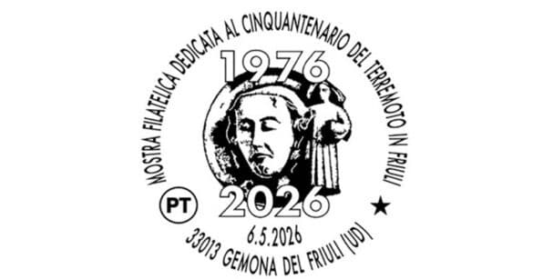 “Il Friuli ringrazia e non dimentica”, dal 6 maggio la mostra del Circolo Filatelico Numismatico Gemonese