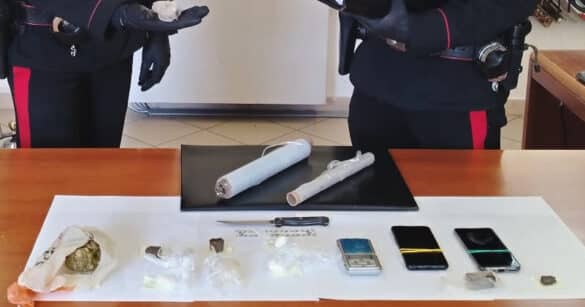 Spaccio di droga, i Carabinieri arrestano due extracomunitari