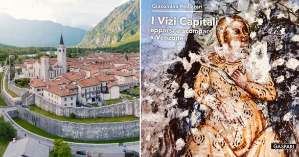 A Venzone riappaiono i Vizi Capitali dipinti ad affresco nella chiesa distrutta dal terremoto  