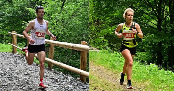 Mirco Romanin e Sara Nait dominano il Trail dal Bosc Bandit di Ludaria di Rigolato