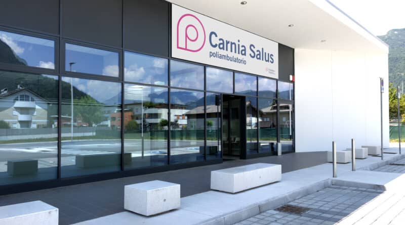 Una nuova sede per Carnia Salus: dal 3 luglio in via val di Gorto a Tolmezzo