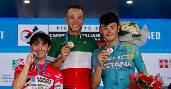 Jonathan Milan veste il tricolore: il bujese è campione italiano