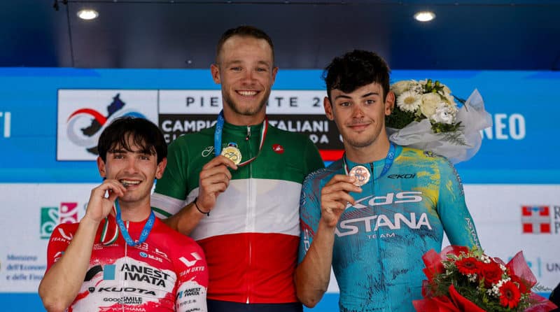 Jonathan Milan veste il tricolore: il bujese è campione italiano