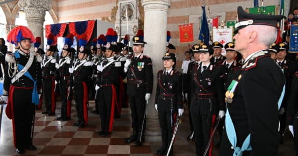 L’Arma celebra il 212° anniversario dalla fondazione: a Udine encomi ai militari e omaggio alla storia del Friuli