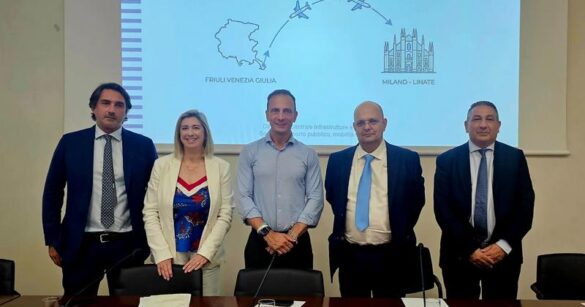 Dal 1° luglio attivo il collegamento aereo Trieste-Milano Linate