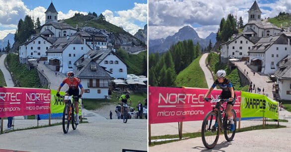 Ettore Fabbro e Nadia Casasola vincono la Lussari Mtb