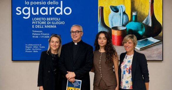 VIDEO – A Tolmezzo una mostra unisce le opere di Loreto Bertoli ai grandi maestri del Novecento