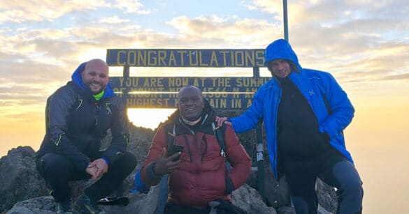 Enrico Radivo e Gianluca Tamigi portano l’associazione Reset a 4562 metri di quota in Tanzania