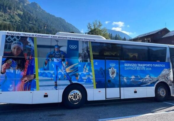 A Sappada una navetta gratuita dedicati ai campioni Lisa Vittozzi e Davide Graz