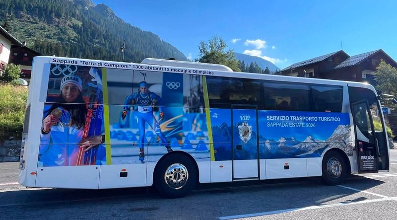 A Sappada una navetta gratuita dedicati ai campioni Lisa Vittozzi e Davide Graz