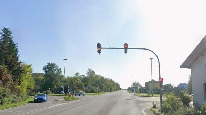 A via a Magnano in Riviera i lavori per la nuova rotatoria di Casote