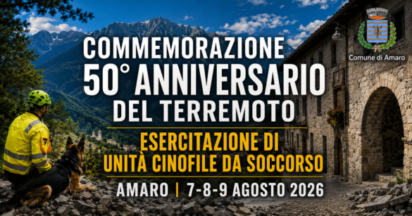 50° anniversario del terremoto: nuove iniziative ad Amaro
