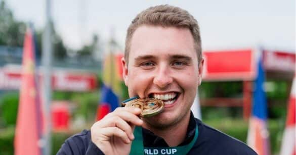 Terzo posto per Erik Pittini nella Coppa del Mondo di tiro a volo