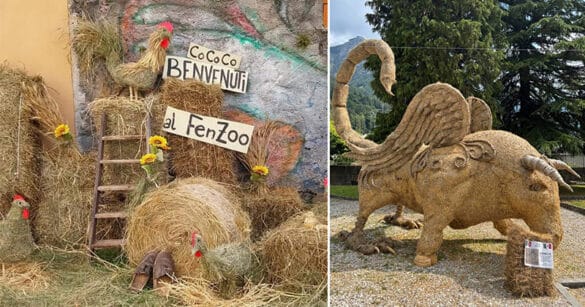 A Pontebba ritorna FenArt, il Festival delle sculture di fieno