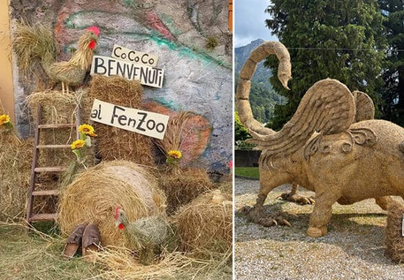 A Pontebba ritorna FenArt, il Festival delle sculture di fieno