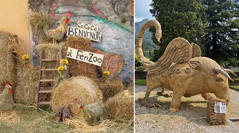 A Pontebba ritorna FenArt, il Festival delle sculture di fieno