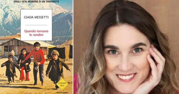 Giada Messetti presenta a Bordano il suo libro “Quando tornano le rondini”