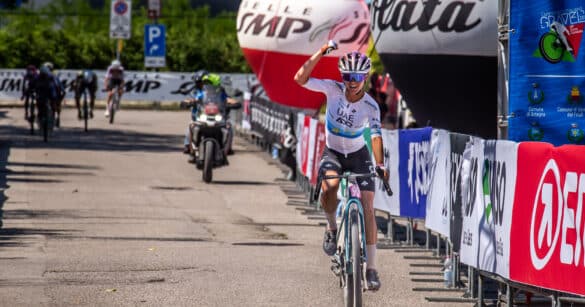 Erica Magnaldi e Filippo Agostinacchio campioni italiani Gravel ad Artegna