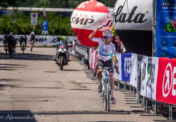 Erica Magnaldi e Filippo Agostinacchio campioni italiani Gravel ad Artegna