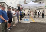 Inaugurato a Ragogna il nuovo parcheggio di piazza Papa Giovanni XXIII