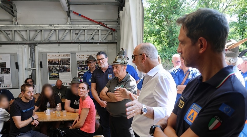 Ultimo giorno a Moggio per il campo scuola organizzato dalla Protezione Civile
