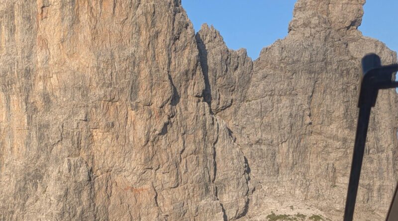 Domegge, recuperata una cordata in difficoltà sul Campanile di Toro