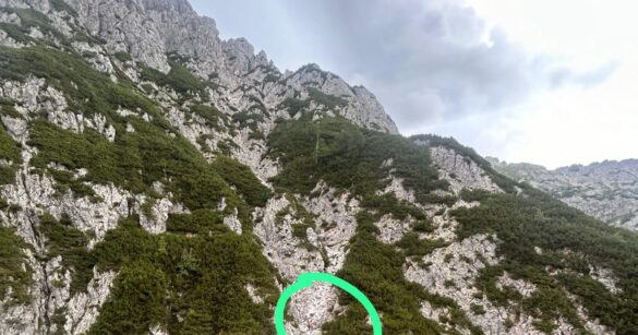 Bloccato sopra i salti di roccia sul Monte Siera, giovane escursionista recuperato con il verricello