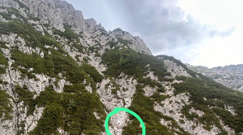 Bloccato sopra i salti di roccia sul Monte Siera, giovane escursionista recuperato con il verricello