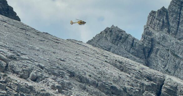 Sappada, infortunio sulla Cima della Pannocchia, escursionista soccorso con il verricello