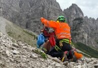 Temporale con fulmini in quota, due escursioniste soccorse sotto Forcella Urtisiel