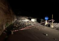 Colata detritica sulla SP 33 di Sauris, strada chiusa verso Casera Razzo