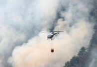 Amariana, incendio ancora attivo: due elicotteri in azione, Canadair atteso nel pomeriggio