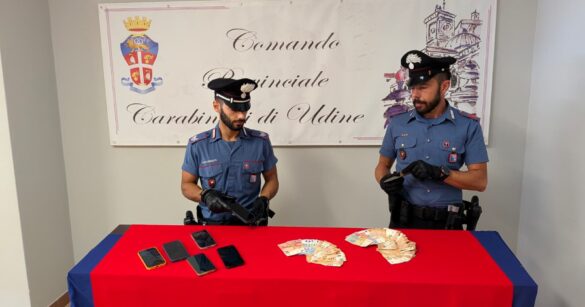 Rissa in pieno giorno: cinque arresti, sequestrati un coltello e oltre 2.600 euro