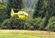 Forni di Sopra: trauma facciale per un uomo dopo essere stato sbalzato dal trattore