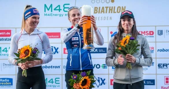 Lisa Vittozzi terza nel “City Biathlon” in Germania