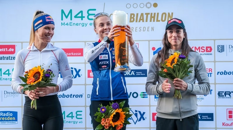 Lisa Vittozzi terza nel “City Biathlon” in Germania