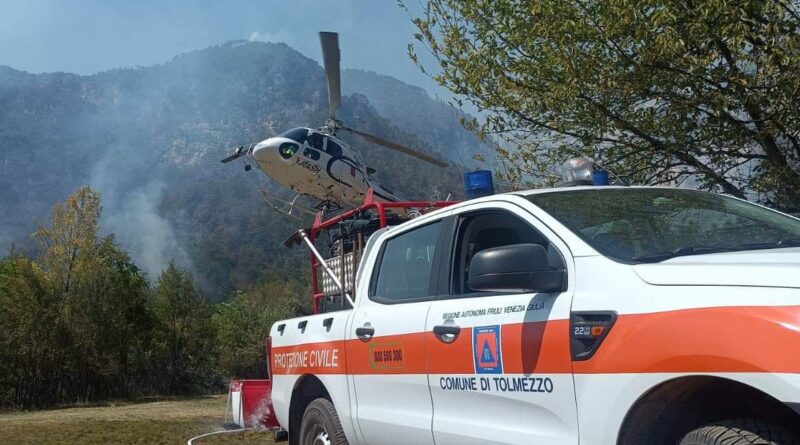 Incendio dell’Amariana, nuova ordinanza a Tolmezzo: chiusa la strada per Illegio