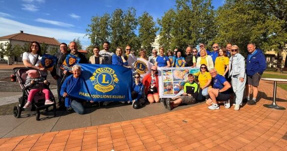 Oltre quattromila chilometri per la pace: Venzone e Tarvisio protagoniste della staffetta Lions